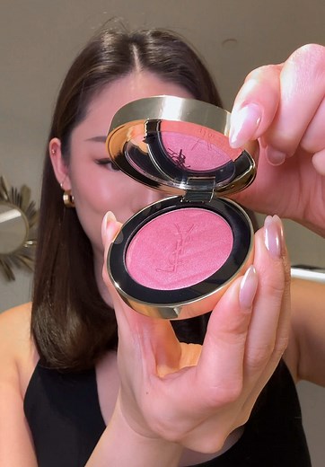 The most beautiful blush inside and out🥹💞 Shade 44 from @YSL Beauty #blush #yslblush #pinkblush #makeup #beauty