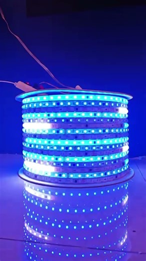 ✨When the lights "dance," the space becomes magical. #zendprolighting #ColorfulLighting #RGBLEDStrip