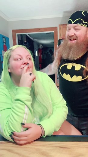 Okay she’s better at one thing. @the_goth_unicorn #batmanandlilsis #siblingrivalry