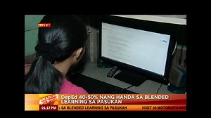 Mahigit isang buwan bago ang pasukan sa Agosto, nasa 40-50% nang handa ang DepEd para sa pagpapatupad ng blended learning. #HeadlinePilipinas | ABS-CBN News
