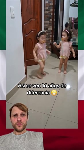 This is what a 16-year age difference looks like 😳😳😳 #reaction