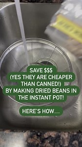 22K views · 244 reactions | HOW TO COOK DRIED BEANS in the INSTANT POT! Beans are so affordable and cooking dried beans is even cheaper than canned! (((RECIPE link is in the comments! ))) Here’s to shaving every little bit we can from our grocery spending in 2024! 壟 | $5 Dinners | Facebook