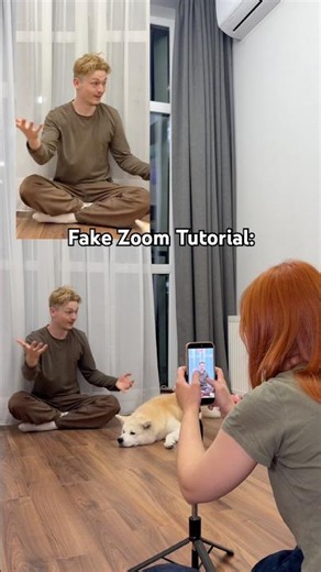 FAKE ZOOM TUTORIAL😭