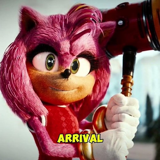 Amy Rose's SHOCKING Debut in SONIC THE HEDGEHOG 3 Post-Credits Scene... #shorts