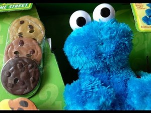 Cookie Monster Toy Unboxing