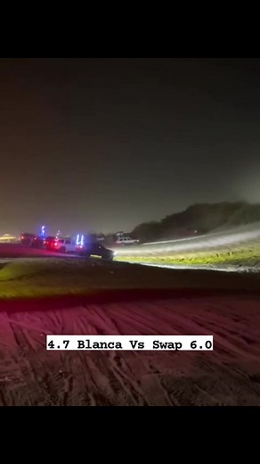 4.7 Blanca Vs Swap 6.0🏜️🏁🔥 #Jeep #Ls #LsSwap #Wj #Zj #Power #Sand #Dunes #OffRoad #Race #Happy #ReprogramacionesElFlaco #Tune | Reprogramaciones El Flaco