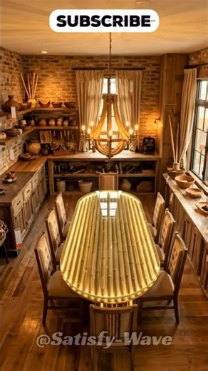 Bamboo Epoxy Table Build Process - Fully Illuminated #woodworking #diy #epoxyresin #woodwork