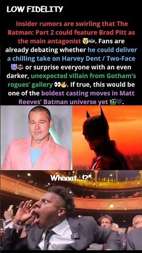 🦇 Brad Pitt To Join The Batman 2 as Villain?🔥