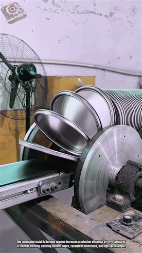 Best Innovative Machine: How to Form Metal Lids with Precision
