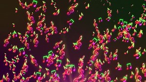 Music Notes Background