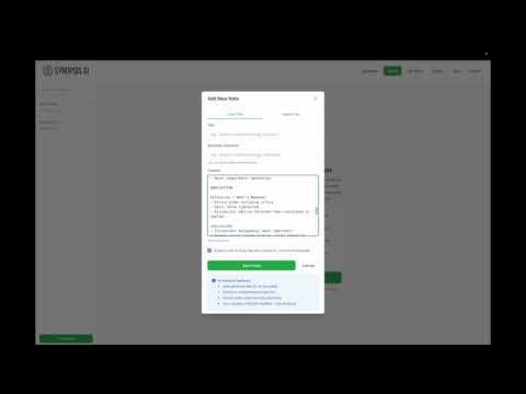 Synopsis AI Study Copilot