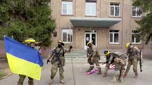 Ukraine taking back Russian-held territory