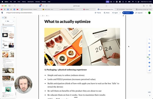 4 - what to actually optimize