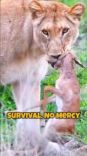 Lioness Hunts a Calf: The Harsh Reality of Survival in the Wild