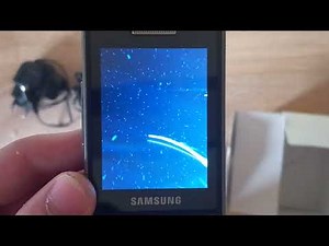 Unboxing my Samsung GT-S5610.