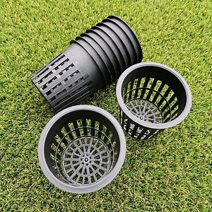[Hot Item] Agriculture Greenhouse Plastic Mesh Pot Vegetables Grow Basket Hydroponics System Net Cup