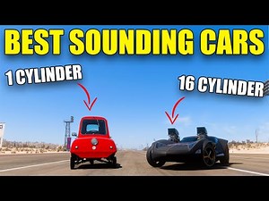 I Found The BEST Sounding Cars For Each Cylinder (1-16) | Forza Horizon 5