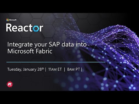 Integrate your SAP data into Microsoft Fabric