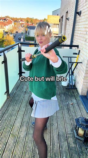 Nunchucks in Action: Cute Yet Fierce Martial Arts