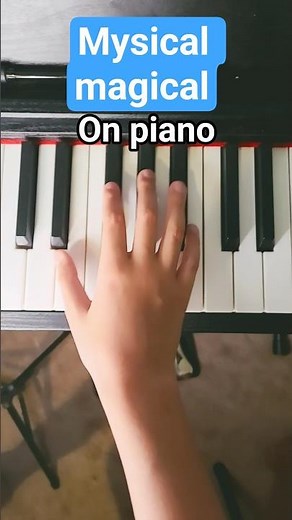 how to play "Mystical Magical" |piano tutorial| #piano #mysticalmagical #pianotutorial