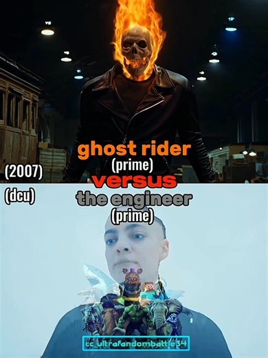 ghost rider (2007) vs the engineer (dcu)