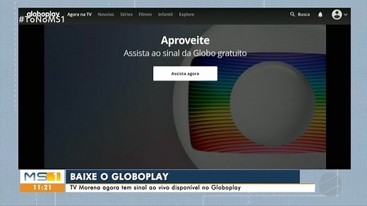 TV Morena agora tem sinal ao vivo disponível no Globoplay