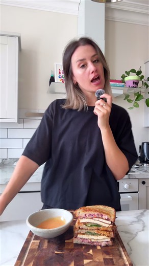Vegan Pastrami Tofu Sandwich Recipe | Creamy Coleslaw & Russian Dressing