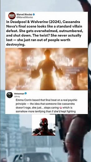 In Deadpool 3, Marvel delivers its most Shocking Villain Death #marvel #deadpool #shorts