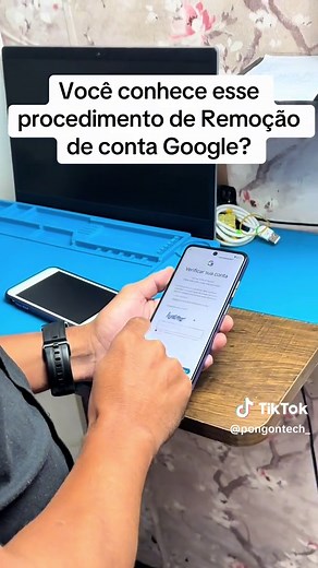 Remoção de Conta google