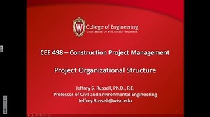 Project Organizational Structure
