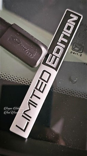 Premium Limited Edition Metal Car Sticker #shorts #trending