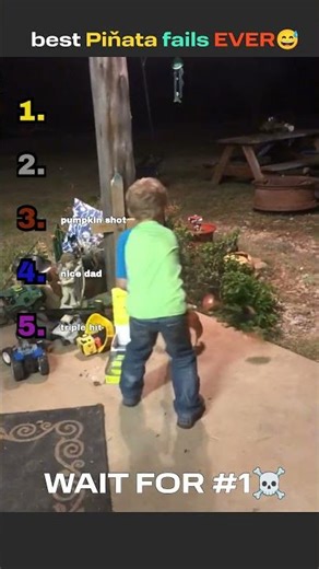 😂PIÑATA FAILS YOU HAVE TO SEE 🎉 #viral #pinata #fails #funny #shorts