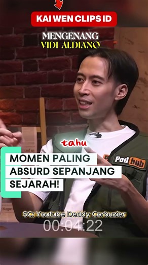 Vidi Aldiano vs Indra Frimawan: Definisi Teman Berisik & Teman Sabar 💀#shorts #hiburan #podcast