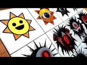 New Incredibox Sprunki Drawing : (Mr.Sun) Phase 1 to Phase 8 | Easy tutorial