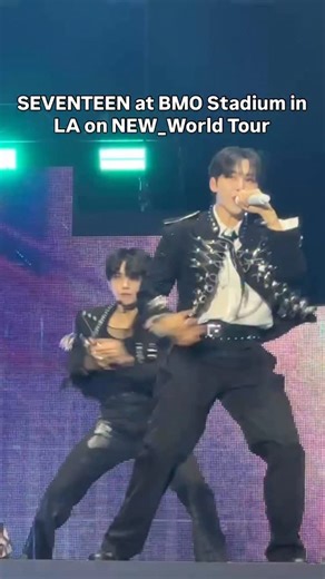 Dare we say our new favourite boy band?! 💙 PEOPLE was in the pit at the BMO Stadium in Los Angeles for Seventeen’s NEW_ World Tour, and we’re going to be rewatching this performance of ‘Thunder’ all day long. 🫶 | People
