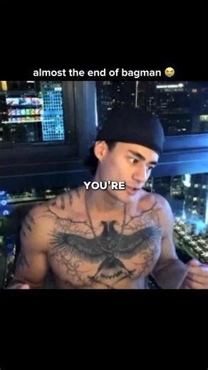 Soosh on Instagram: "Bro quit for one night 😭 . . . . #soosh #degen #bag #coke #streamer"