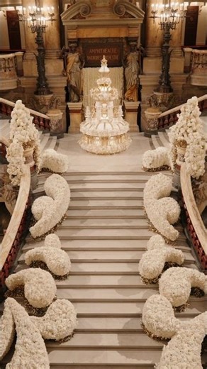 Saudi wedding at Palais Garnier had everyone talking..and for good reason❤️!