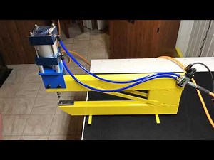 Pneumatic C-Frame Dimpler; RV7A Build