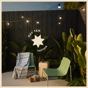 DAY 10 – Lucci Connect Festoon Light Kit Turn your outdoor space into a magical retreat with the Lucci Connect Festoon light kit. These versatile lights are ideal for entertaining under the stars. Win the Lucci Connect Festoon light kit today in our 12 Days of Christmas Giftathon competition! How to enter: 👉 Follow our page 👉 Like this post 👉 Leave a comment below 👉 Extra entry? Share to your story! Today's competition ends tonight at 11:59 pm. Good luck! For all the terms and conditions, ch