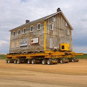 4.9M views · 10K reactions | Here's how you move entire houses and massive structures to different places Wolfe House & Building Movers, LLC. | Supercar Blondie | Facebook