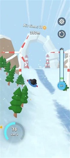 Sled Surfers - Level 1 - Free Mobile Game - Gameplay