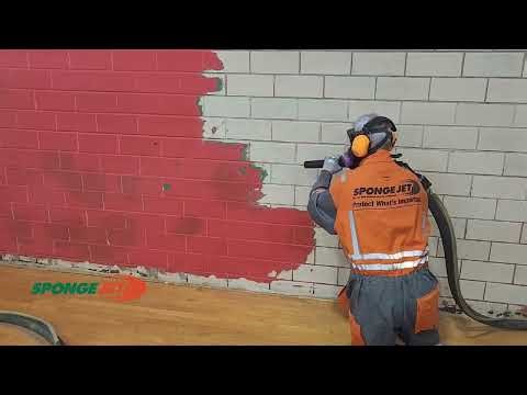 Paint Removal from CMU Block