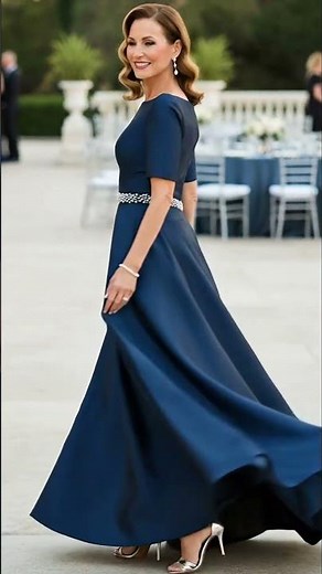 Ink Blue Mother of the Bride Dresses: Flattering Plus Size and Petite Wedding Guest Outfits 2026