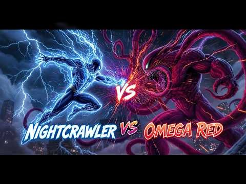 Nightcrawler VS Omega Red : Epic X Men Battle!