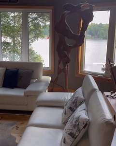 If you need us we’ll be here! Spending our last week of summer tucked away at the cottage before school starts next week. Is school starting for anyone else (or has it started already!)? | Trish Stratus