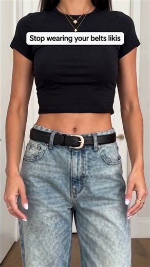 Stop Wearing Your Belt Like This
