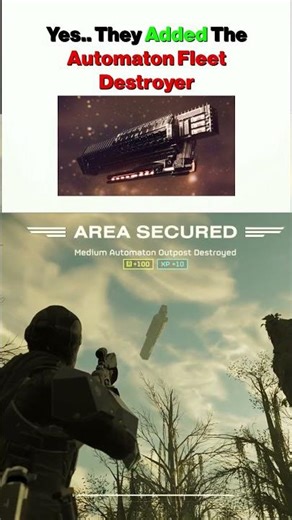 Yes..They Added The Automaton Fleet Destroyer - Helldivers 2