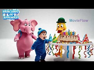 Pocoyo in English: Elly the Elephant Birthday Party | Preschool Cartoon in English #044 #0044