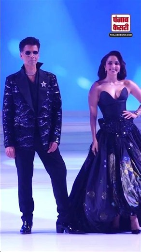 Kiara Advani And Karan Johar On Ramp For Car Launch Show Of Rahul Mishra.