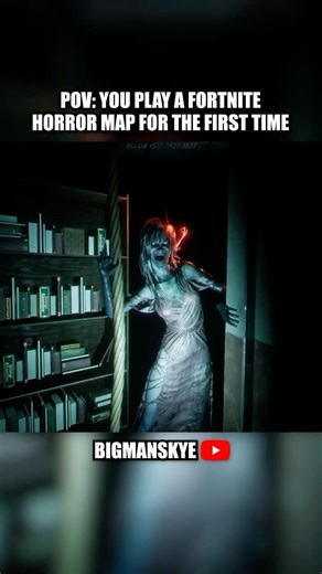 POV: you play a fortnite horror map 😭💀 #fortnite #memes #chapter7 #season2 #horrorgaming